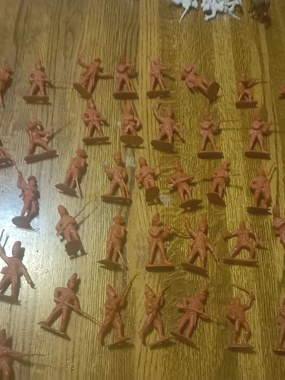 Huge Lot Army Men Soldiers Revolutionary War Cowboys Indians Knights Crimea War